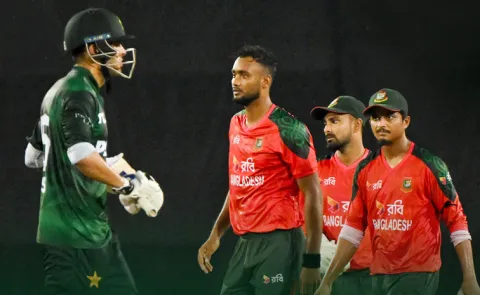 BANGLADESH WON THE T20I SERIES AGAINST PAKISTAN