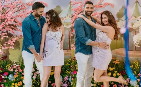 Malvika Raaj flaunts baby bump pics from baby shower