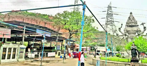 గండి ఉత్సవాలకు ముమ్మర ఏర్పాట్లు 