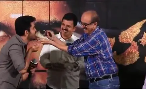 Biryani Cutting At Vijay Antony Birthday Celebrations In Movie Event