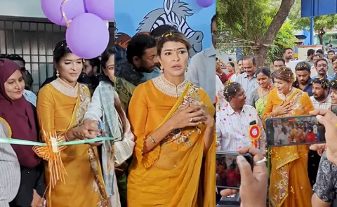 Manchu Lakshmi Opens Digital Classrooms in Nellore Govt School