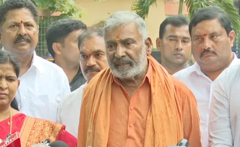 Peddireddy Ramachandra Reddy Mulakat Mithunreddy Fire CBN Govt