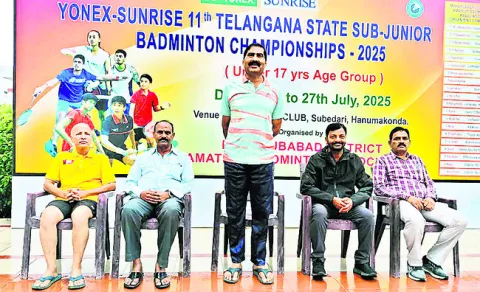సబ్‌ జూనియర్స్‌ బ్యాడ్మింటన్‌ పోటీలు