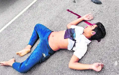 వాహనం ఢీకొని వృద్ధుడి మృతి 