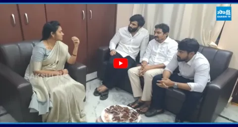 Byreddy Siddharth Reddy Visit ZP Chairperson Uppala Harika House 1
