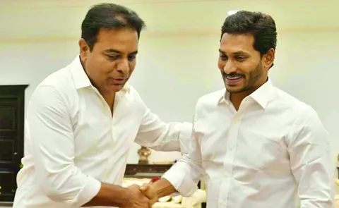 YS Jagan Extends Birth Wishes To KTR