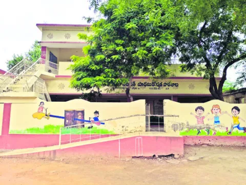 ఎనిమిది తరగతులు..ముగ్గురు ఉపాధ్యాయులు 