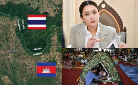 one lakh People displaced Thailand-Cambodia Border Issue