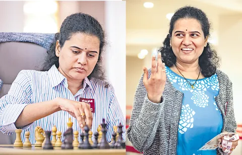 Koneru Humpy in the World Chess Championship final