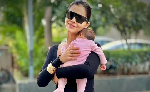 Rubina Dilaik: People Compare Her Infant Twin Daughters