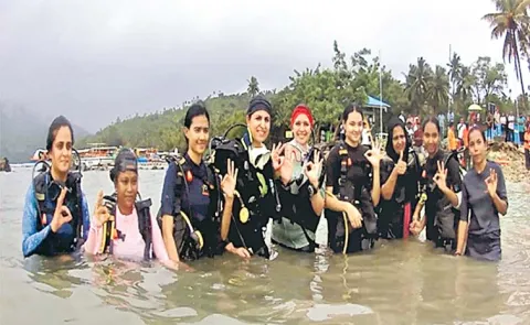 Women Suba Divers Lead Marine Conservation Effort in Andaman