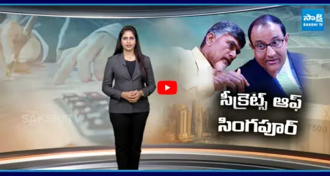 Magazine Story On Chandrababu Singapore Tour Secrets 1