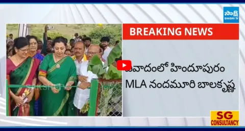 MLA Balakrishna Wife Vasundhara As Shadow MLA In Hindupur 1