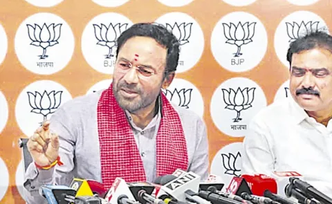 Kishan Reddy Slams Congress Over Useless BC Survey4