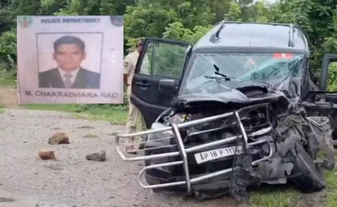 Road Accident At Choutuppal