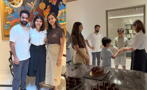 Jr NTR House And Party With Friends Latest