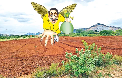 TDP leader eyes on government land