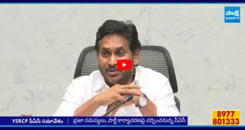 YSRCP Political Advisory Committee Meeting In Tadepalli 1
