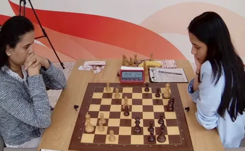 World Cup Title: Humpy And Divya draw again in Game 2