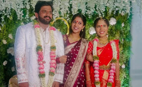 Singer Madhu Priya Sister Engagement