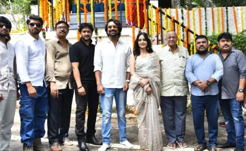 varun sandesh Latest Movie pooja ceremony in hyderabad