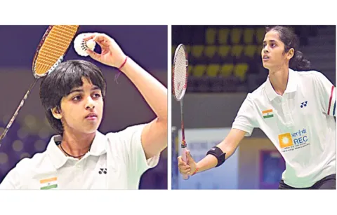 Vennela Kalagotla and Tanvi Sharma win bronze medals at Asian Junior Badminton Championship5