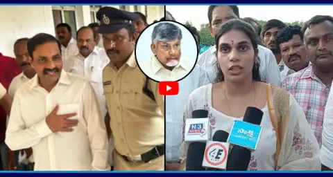 Kakani Govardhan Reddy Daughter Poojitha Reaction On Illegal Cases 1