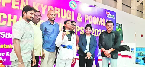 తైక్వాండోలో బంగారు పతకం 