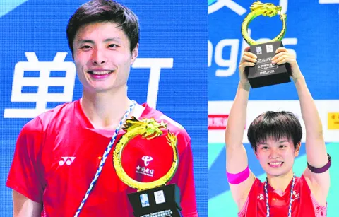 Chinese players dominate at China Open