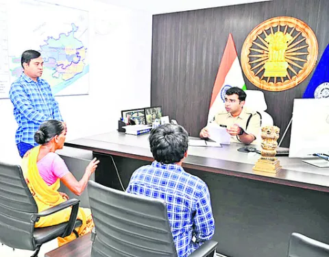 భూ తగాదాలపై ఎస్పీ విభాగానికి అర్జీల వెల్లువ 