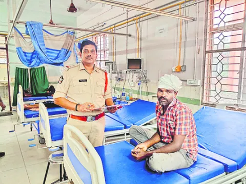 భర్తపై భార్య కత్తి పీటతో దాడి 