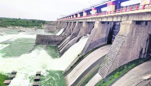 మూసీకి 1604 క్యూసెక్కుల వరద
