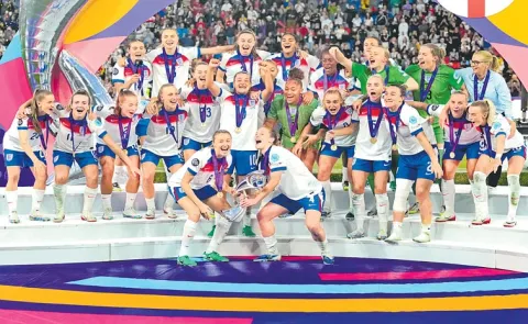 England wins UEFA Women Euro 2025 final against Spain on penalties