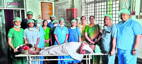 జీజీహెచ్‌లో అరుదైన శస్త్రచికిత్స 