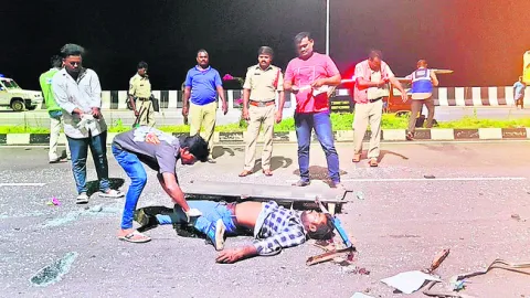రోడ్డు ప్రమాదంలో డ్రైవర్‌ మృతి 