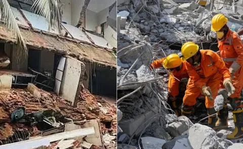 Building Collapses At Kottayam Govt Hospital12