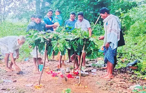 Festive atmosphere in tribal villages of Alluri district