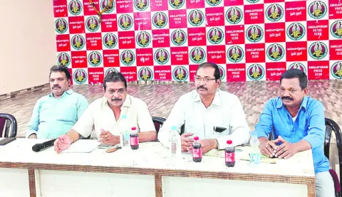 5న అక్రిడిటేషన్ల  కోసం నిరసనలు 