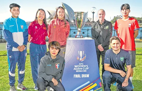 Womens Asian Cup football tournament to be held in Australia next year5