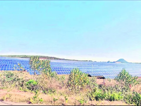 సగానికి తగ్గిన సోలార్‌ విద్యుత్‌ ఉత్పత్తి