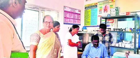 ఎరువుల నిల్వల తనిఖీ