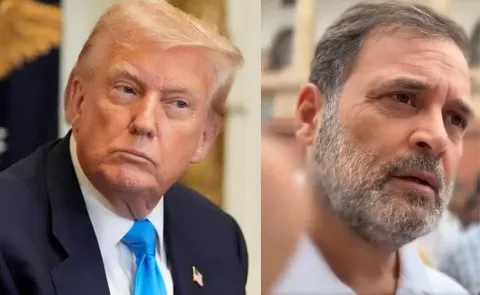 Rahul Gandhi Agrees Trump India Dead Economy Comments
