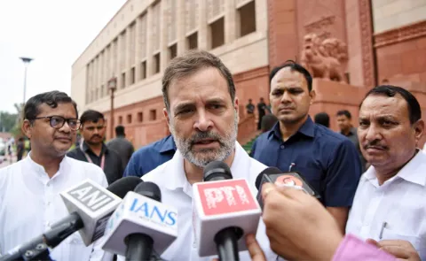 Rahul Gandhi says Indian economy is dead, BJP hits back