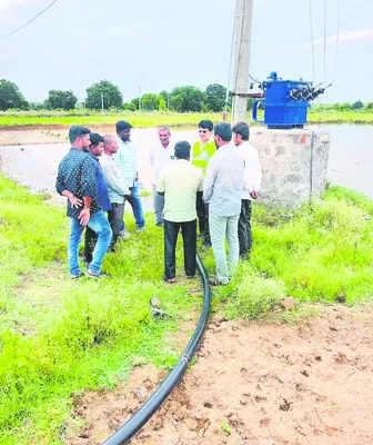 నీటి ఎత్తిపోతలను ప్రారంభించండి 
