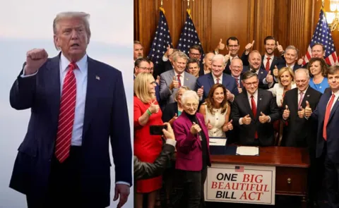 Donald Trump Big Victory One Big Beautiful Bill Clears Congress5
