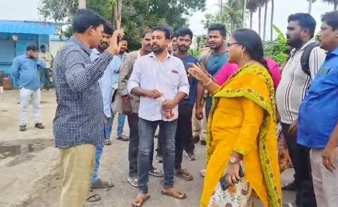 Ap Police Rudely Against Yoga Teachers1