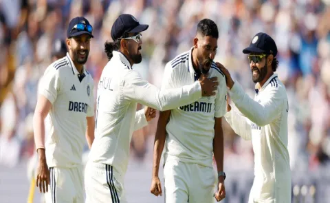 ENG VS IND 2nd Test Day 3: Siraj Took 2 Wickets In 2 Balls