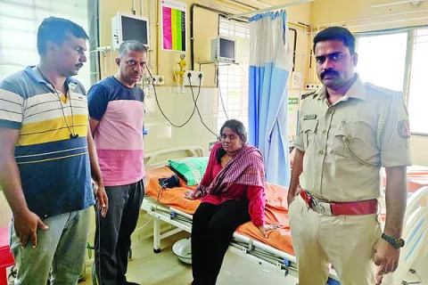 రాత్రంతా కావేరి నదిలో చిక్కి..