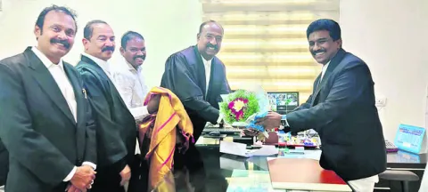 ఏపీపీగా బాధ్యతలు  స్వీకరించిన శరత్‌

