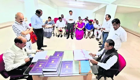 కేయూ స్నాతకోత్సవ రిహార్సల్స్‌
